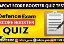 AFCAT MOCK TEST 2 SCORE BOOSTER