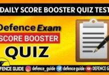 Most Important Gk Quiz for all defence Exams