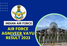 Air Force Agniveer Result 2024 Out